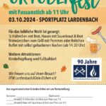 Am 3. Oktober wieder zünftig feiern in Lardenbach