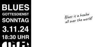 Radikal und subversiv: 8. Bluesgottesdienst am 3.11. um 18:30 Uhr in Kulturkirche