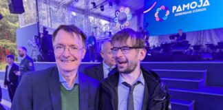 Gießener Botschafterin und Botschafter beim Bürgerfest des Bundespräsidenten