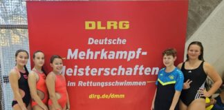 Premiere für Laubacher RettungsschwimmerInnen bei den Deutschen Meisterschaften