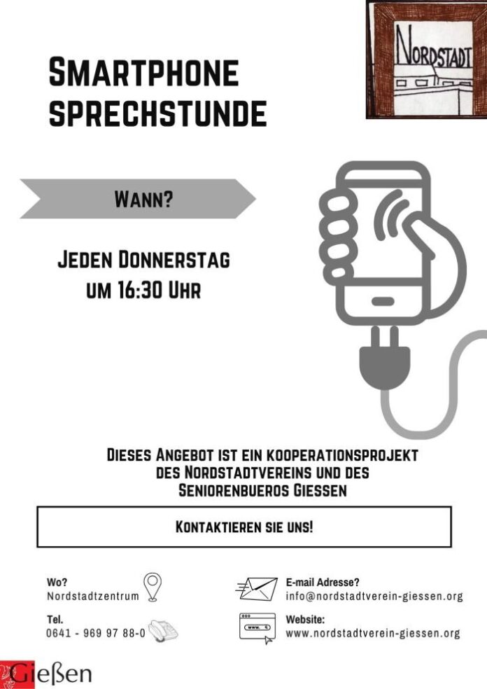 Smartphone Sprechstunde Flyer-HP