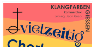 “KLANGFARBEN” Sa 24. Mai 2025 LAUBACH Stadtkirche Konzert