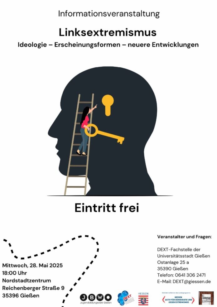 Der Veranstaltungsflyer