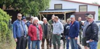 Klein-Eichener Grenzgang endete bei der Vatertagsfeier