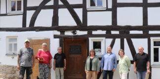 Martin und Claudia Betzner Besitzer eines Prunkstückes