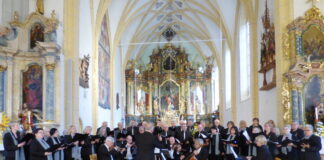 Chorgemeinschaft begeistert auch in Kärnten
