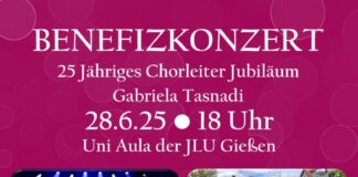 Benefizkonzert von Gabriela Tasnadi und ihren Chören