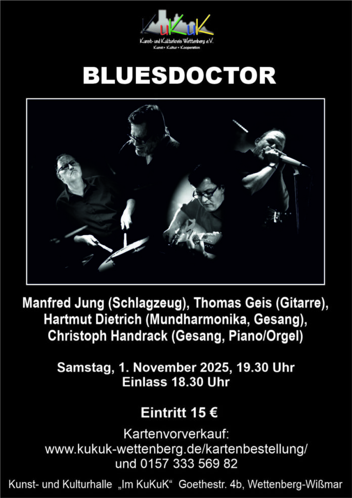 20251101 Bluesdoctor Plakat