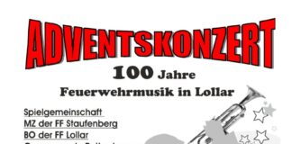 Adventskonzert des Jugend- & Blasorchesters der Freiwilligen Feuerwehr Lollar