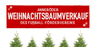 Weihnachtsbaumverkauf in Annerod am 13.12.2025