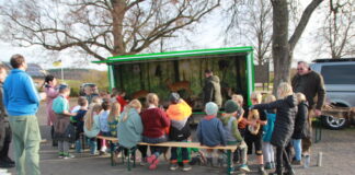 Die „Rollende Waldschule“ unterwegs