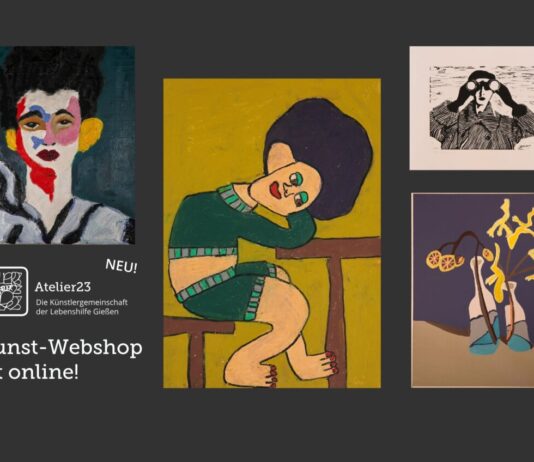 Kunst-Webshop des Atelier23 eröffnet