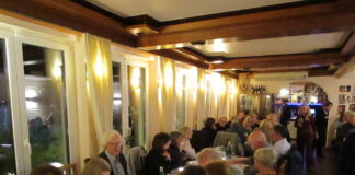 Leckeres italienisches Menü, Überraschungen und gute Laune beim Weihnachtsessen der DIG Mittelhessen e.V. im Restaurant „La Perla“ in Gießen