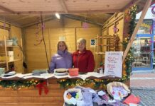 GalaxyCheer Gießen auf dem Weihnachtsmarkt