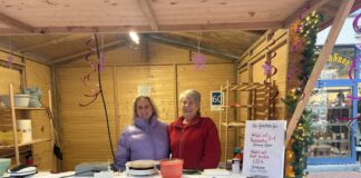 GalaxyCheer Gießen auf dem Weihnachtsmarkt