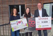 Gemeinsames Zeichen für Zusammenhalt, Engagement und Menschlichkeit