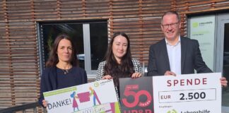 Gemeinsames Zeichen für Zusammenhalt, Engagement und Menschlichkeit