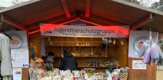 Besucht unseren Stand auf dem Weihnachtsmarkt in Gießen