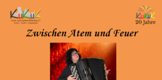 Zwischen Atem und Feuer – Solokonzert mit Daniela Werner am Konzertakkordeon