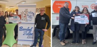 Licher BembelAdler helfen vor Ort