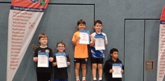 Florentin Schöneberg und Ole Krüger auf Platz zwei bei Hessenrangliste