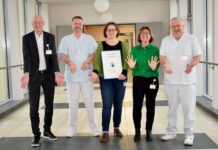 Bronze-Zertifikat für vorbildliche Händehygiene