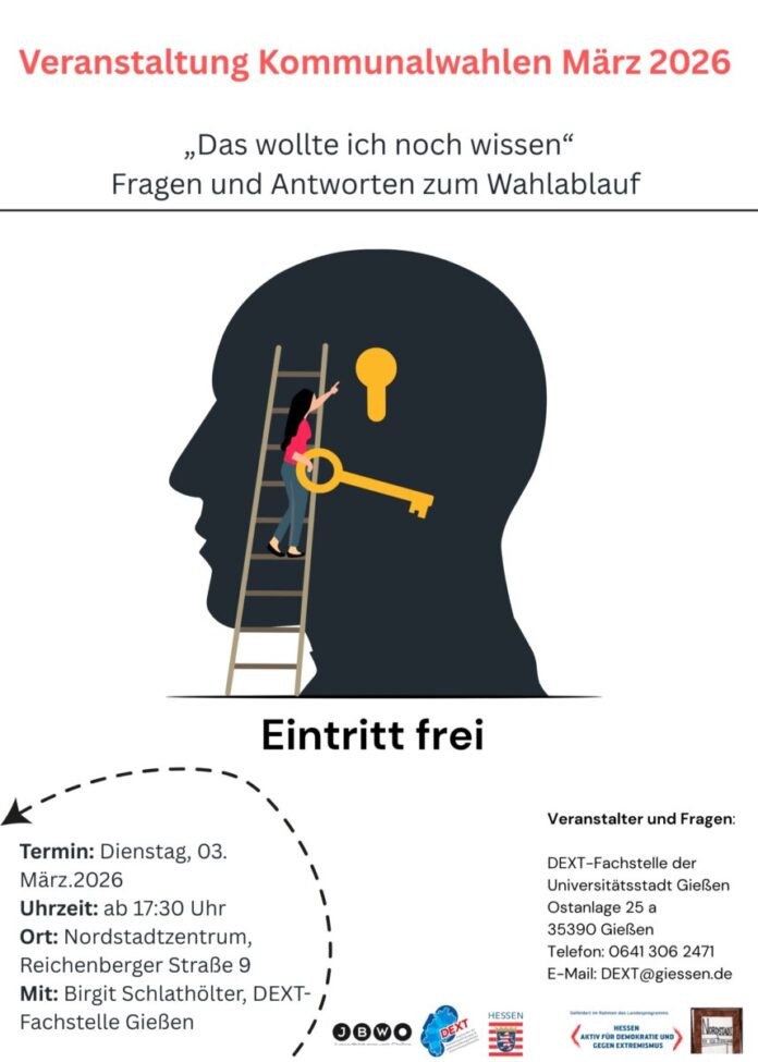 Der Flyer zur Veranstaltung.