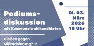 „Gießen gegen Militarisierung?“