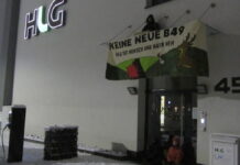 Hessische Landgesellschaft in Gießen wurde blockiert – Protest gegen B49-Neubau