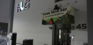 Hessische Landgesellschaft in Gießen wurde blockiert – Protest gegen B49-Neubau