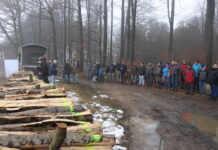 Holzversteigerung und Feiern wieder traditionell