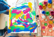 Wenn Geduld Farbe bekommt – Kunst in der „Rödi68“