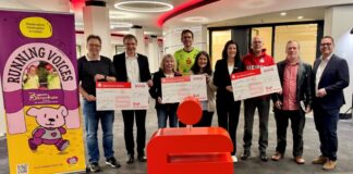 Spendenübergabe Silvesterlauf Gießen 2025: Sport trifft Solidarität!