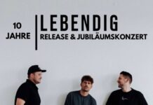 LEBENDIG – 10 Jahre Leidenschaft, Energie und neue Klänge! Release-Konzert & Jubiläumsfeier am 21. März 2026