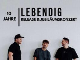 LEBENDIG – 10 Jahre Leidenschaft, Energie und neue Klänge! Release-Konzert & Jubiläumsfeier am 21. März 2026