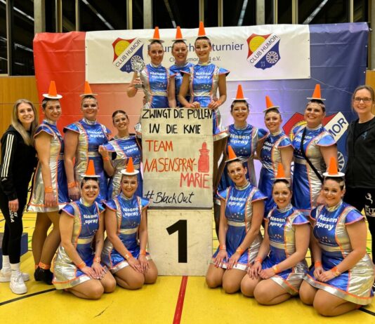 Erfolgreiche Turnierserie für die Showtanzgruppe „BlackOut“ der TSG Leihgestern