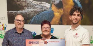 Spendenübergabe an den „Elternverein für leukämie– und krebskranke Kinder Gießen e.V.“