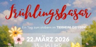 Frühlingsbasar im,Tierheim Gießen