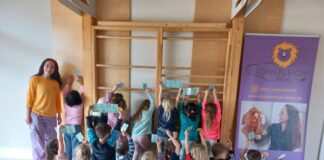 Stark wie ein Löwe: Vorschulkinder wachsen über sich hinaus