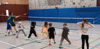 Intensiver Badmintonworkshop zum Ferienende