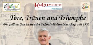 Tore, Tränen und Triumphe, Freitag, den 22. Mai 2026, 19.30 Uhr, KuKuK Wettenberg-Wißmar