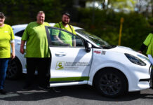 Aktion Mensch fördert Ford Puma Gen E für den Pflegedienst der Lebenshilfe Gießen