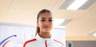 Davary Phok vom Karate Dojo Lich holt Gold bei den Süd Games in Ulm