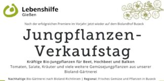 Jungpflanzenverkaufstag am 9. Mai auf dem Biolandhof in Buseck
