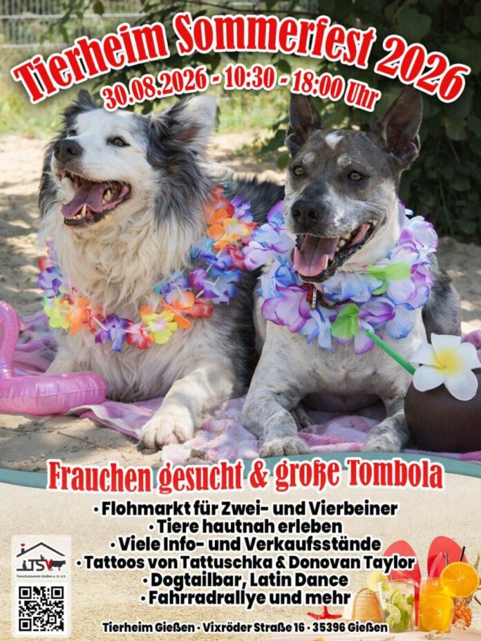 Sommerfest Tierheim Gießen