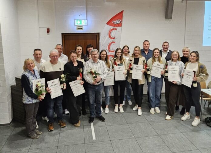 Ehrungen beim Carneval Club 1977 Ruttershausen e. V.