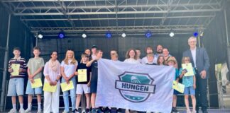Stadt Hungen ehrt 21 erfolgreiche Sportler des Badmintonverein Hungen