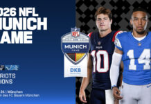 NFL bringt Patriots und Lions nach München – Auch Fans aus Gießen fiebern mit