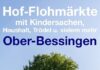 Hof-Flohmärkte in Ober-Bessingen am 31. Mai 2026