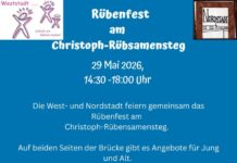 Brückenfest am Christoph-Rübsamen-Steg